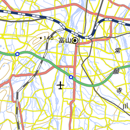 富山県の鉄道路線