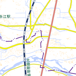 旧北陸道 舟橋町 照手1丁目