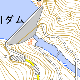 片洞門 見晴覆道と札内川ダム 轍のあった道