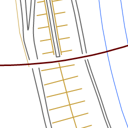 英国系100フィートポニーワーレントラス 番外編 牧田川橋梁 轍のあった道