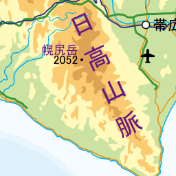北海道の砂金関連地名地図 砂金 砂白金学会
