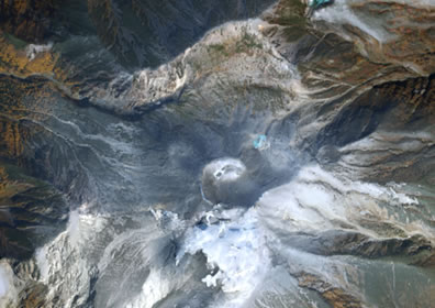 御嶽山の噴火状況