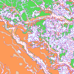地理院地図の虹色繰返凡例の作成