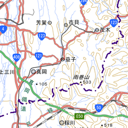 アクセスマップ 日本地図センター