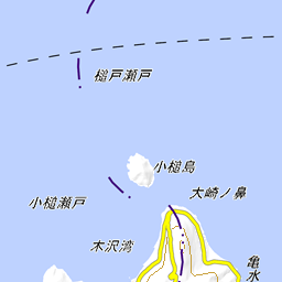 みんなの知識 ちょっと便利帳 隣接都道府県 隣接県 岡山県と香川県の県境 瀬戸内海の大槌島 おおづちじま を国土地理院の地図で見る