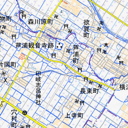 地図♢草津 滋賀県 応急修正版♢h415w80 地図♢草津 滋賀県 応急修正版