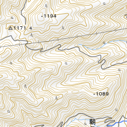 秋神川 あきがみがわ 岐阜県 川の地図