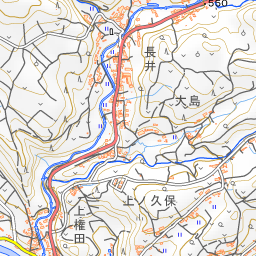 烏川 からすがわ 群馬県 川の地図