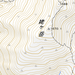 地形図 写真 標高