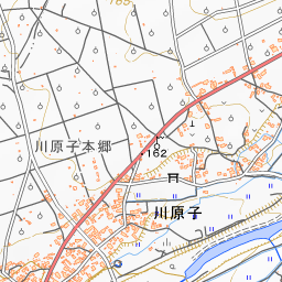 乱川 みだれがわ 山形県 川の地図