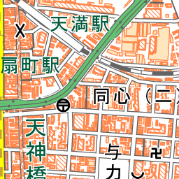 大阪支社 詳細地図
