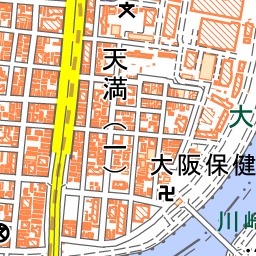 大阪支社 詳細地図