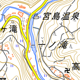 宮島峡 一の滝 二の滝