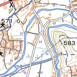山梨県 おなん淵の滝 都留市