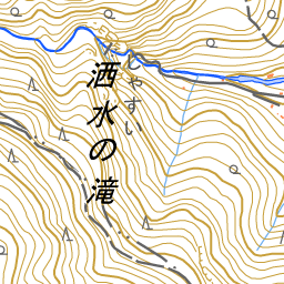 秘瀑 台高山脈 珠玉の滝 川崎 実 洒水の滝