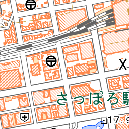 札幌事務所 詳細地図
